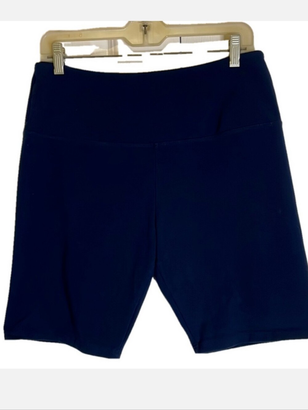 CAFFE MARRAHESH Women's Navy Blue Bike Shorts
